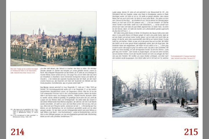 Eine Doppelseite aus der Publikationen 