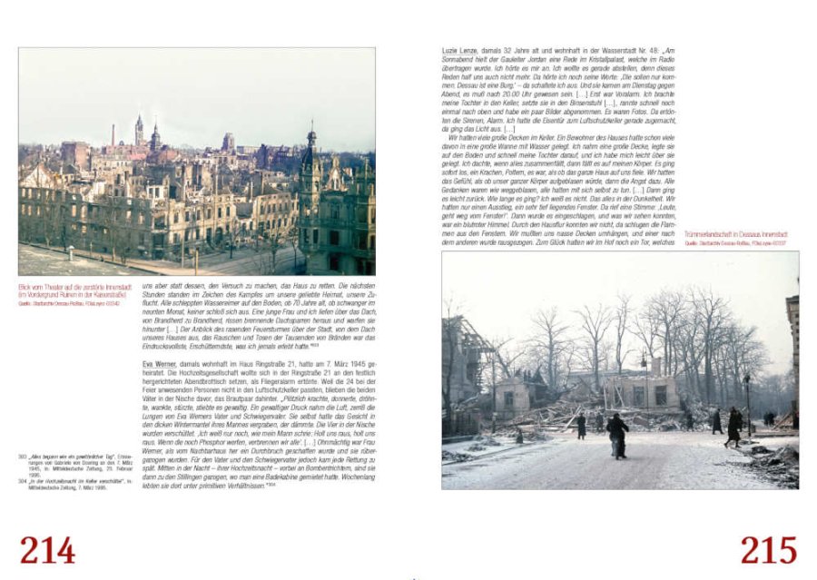 Eine Doppelseite aus der Publikationen 