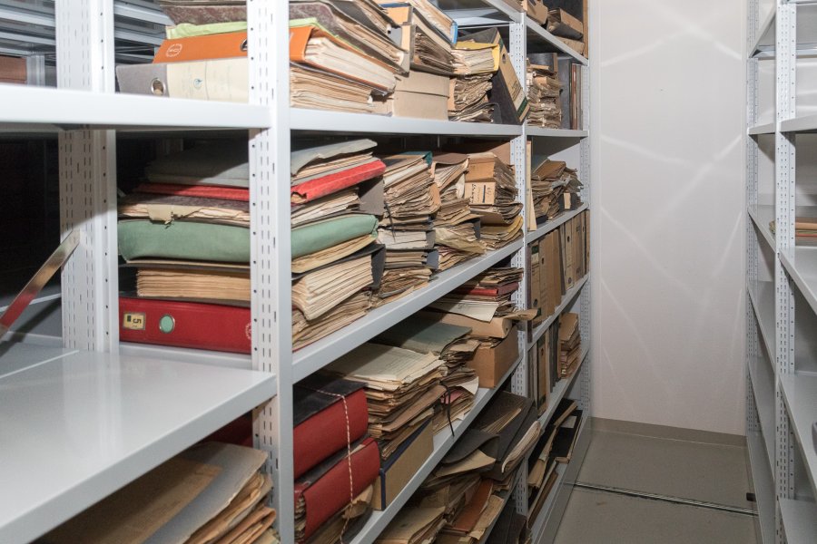 Die Akten vor der Bearbeitung