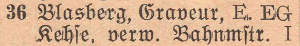 Adressbuch 1930, Zerbster Straße 36