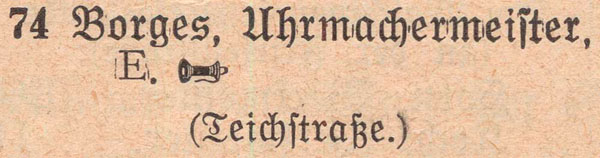 Adressbuch 1930, Zerbster Straße 74